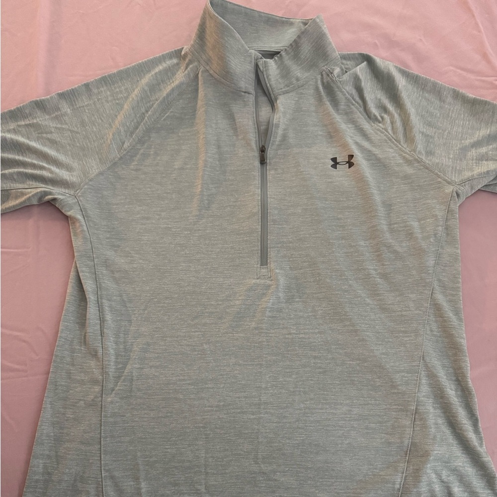 Under Armour light green HeatGear Top